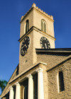 Stone Church Steeple Photo